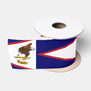 Lazo De Raso Bandera de Samoa Americana