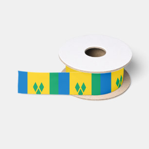 Lazo De Raso Bandera de San Vicente y las Granadinas