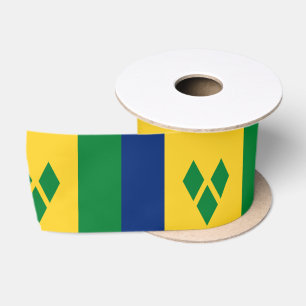 Lazo De Raso Bandera de San Vicente y las Granadinas