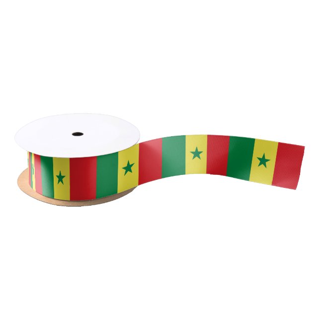 Lazo De Raso Bandera de Senegal (Carrete)