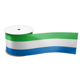 Lazo De Raso Bandera de Sierra Leona