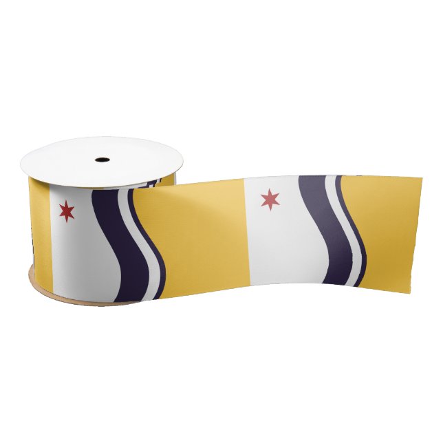 Lazo De Raso Bandera de South Bend, Indiana (Carrete)