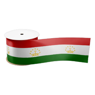 Lazo De Raso Bandera de Tayikistán