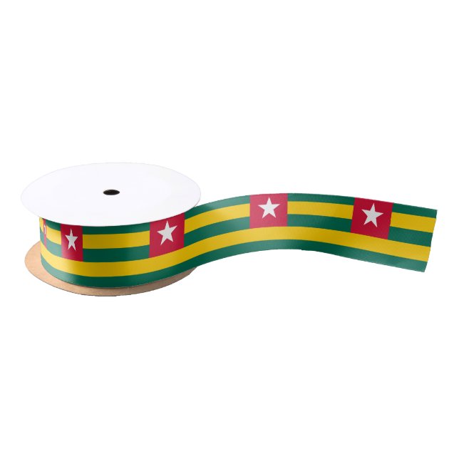Lazo De Raso Bandera de Togo (Carrete)