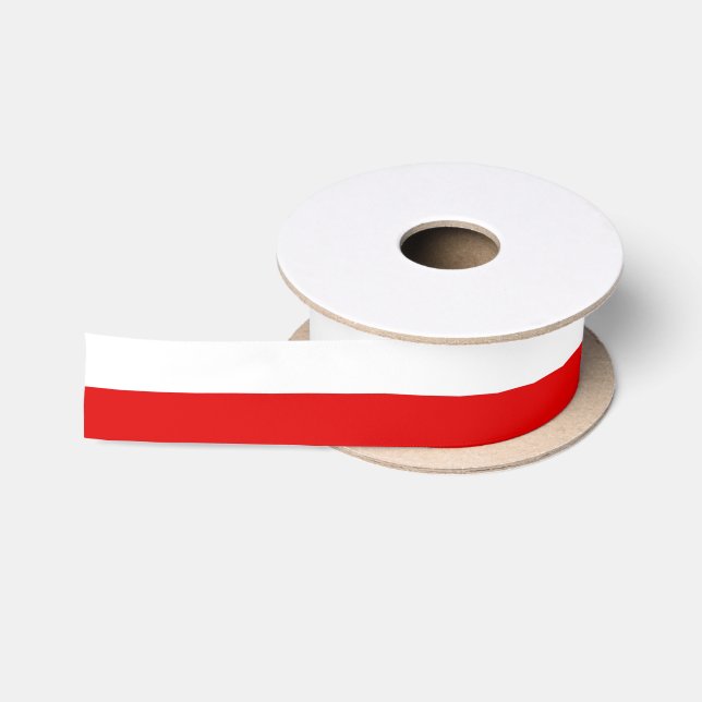 Lazo De Raso Bandera de Turingia Satin Ribbon (Carrete)