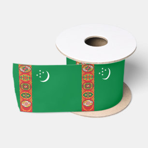 Lazo De Raso Bandera de Turkmenistán