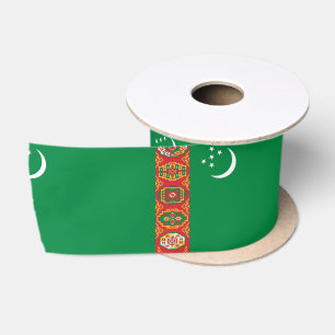 Lazo De Raso Bandera de Turkmenistán (Turkmenistán)