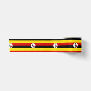 Lazo De Raso Bandera de Uganda