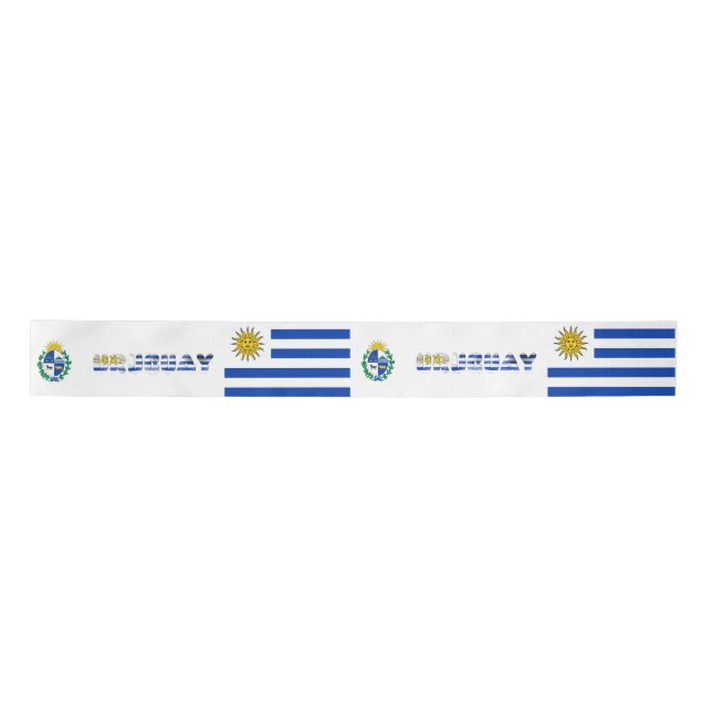 Lazo De Raso Bandera de Uruguay (Anverso)