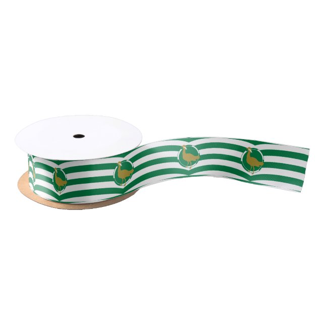 Lazo De Raso Bandera de Wiltshire Satin Ribbon (Carrete)