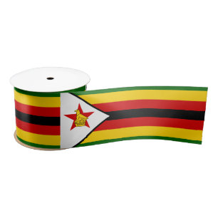 Lazo De Raso Bandera de Zimbabue