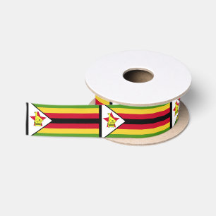 Lazo De Raso Bandera de Zimbabue