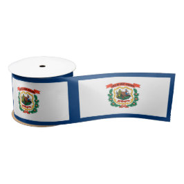 Lazo De Raso Bandera del Estado de Virginia Occidental