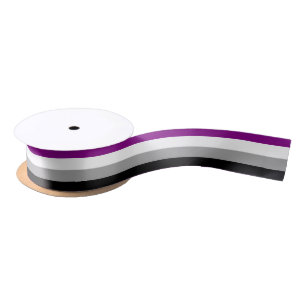 Lazo De Raso Bandera del orgullo de asexualidad