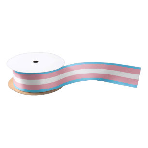 Lazo De Raso Bandera del orgullo del transexual