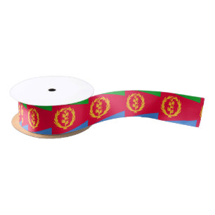 Lazo De Raso Bandera eritrea y hincha eritreo