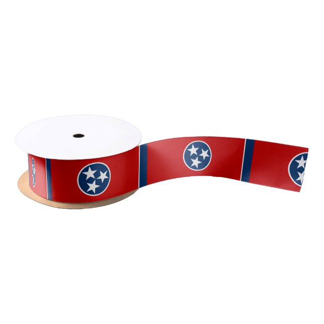 Lazo De Raso Bandera Estatal Tennessee (Carrete)