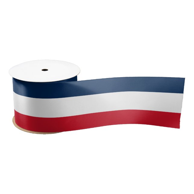 Lazo De Raso Bandera francesa (Carrete)