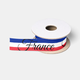 Lazo De Raso Bandera francesa y viajes a Francia, vacaciones /
