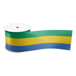 Lazo De Raso Bandera gabonesa (Gabón)