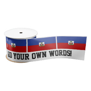 Lazo De Raso Bandera haitiana