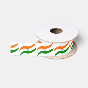 Lazo De Raso Bandera india ondulante