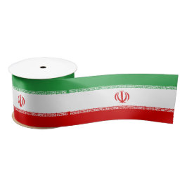 Lazo De Raso Bandera iraní (Irán) (persa)