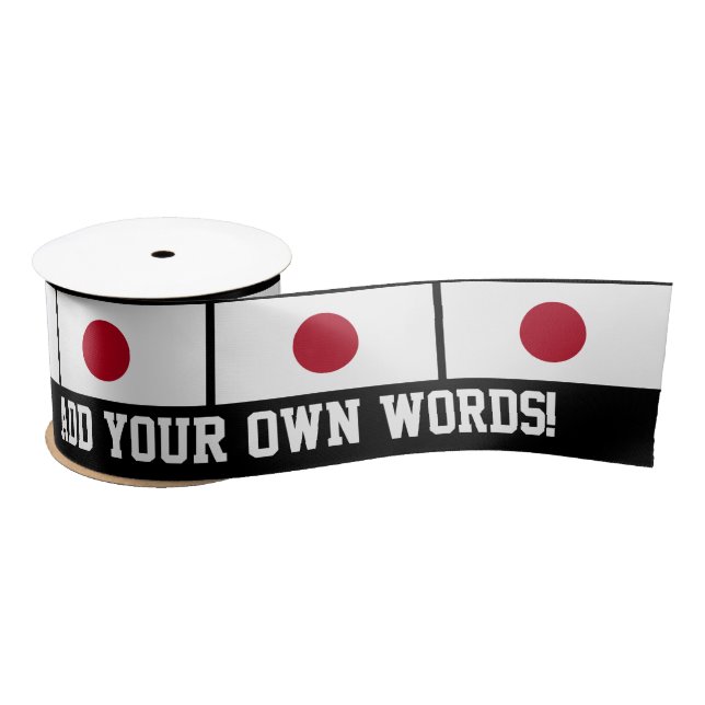 Lazo De Raso Bandera japonesa (Carrete)