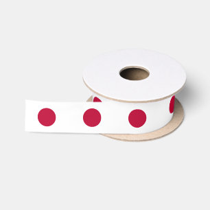 Lazo De Raso Bandera Japonesa