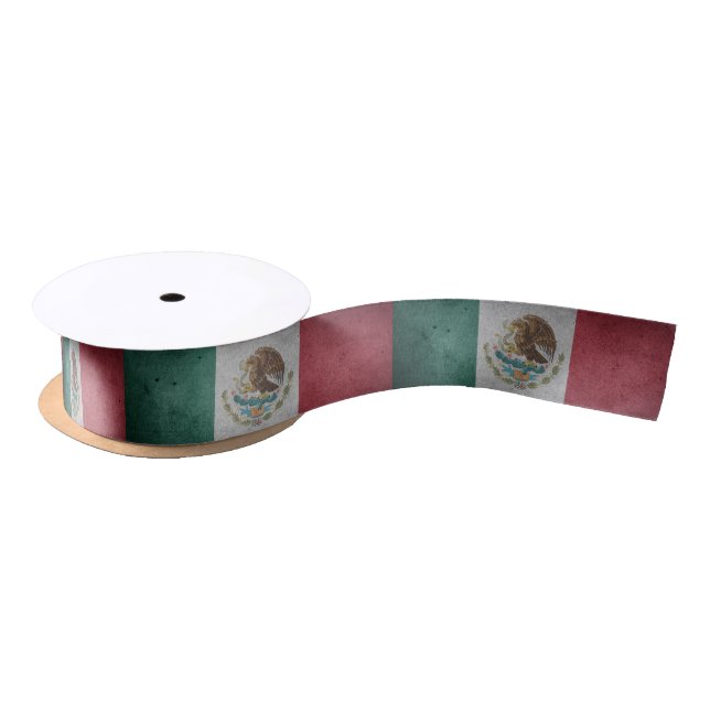 Lazo De Raso Bandera Mexicana (Carrete)