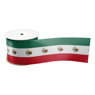 Lazo De Raso Bandera mexicana clásica