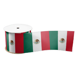 Lazo De Raso Bandera mexicana y viajes a México, vacaciones y d