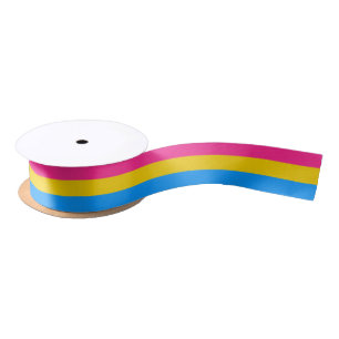 Lazo De Raso Bandera Pansexual del orgullo