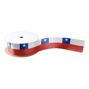 Lazo De Raso Bandera patriótica chilena