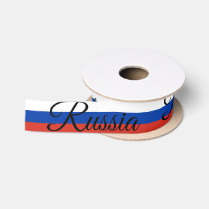 Lazo De Raso Bandera rusa y viajes a Rusia, vacaciones / deport