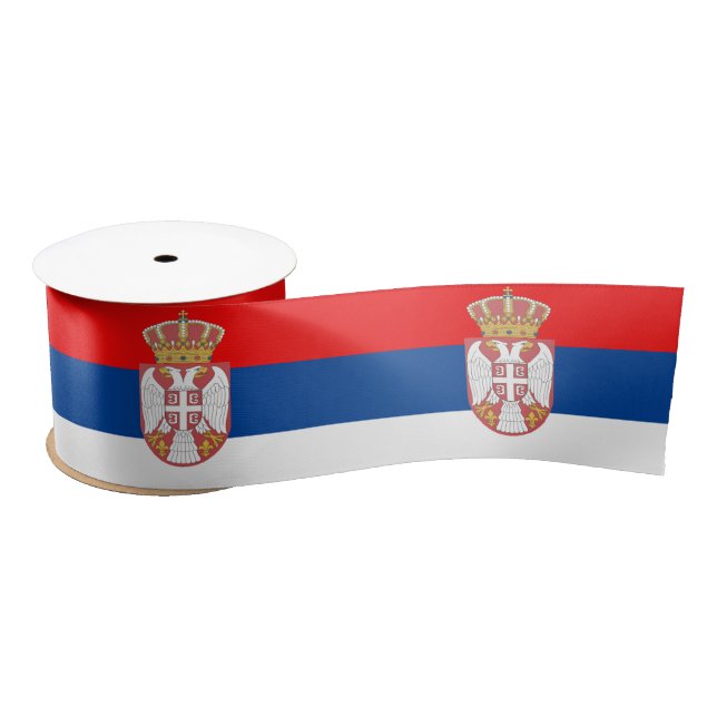 Lazo De Raso Bandera serbia (Carrete)