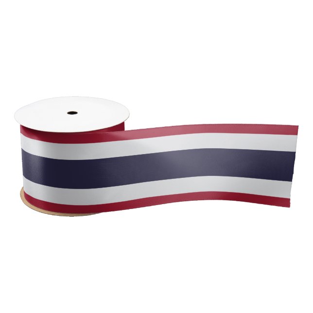 Lazo De Raso Bandera tailandesa (Tailandia) (Carrete)