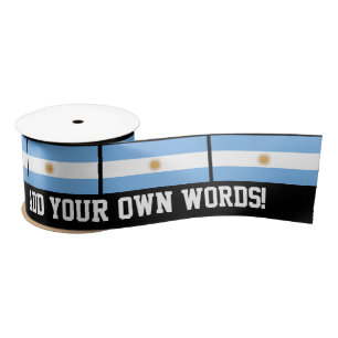 Lazo De Raso Bandera tradicional de la Argentina