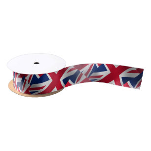 LAZO DE RASO BANDERA UNION JACK ENGLAND