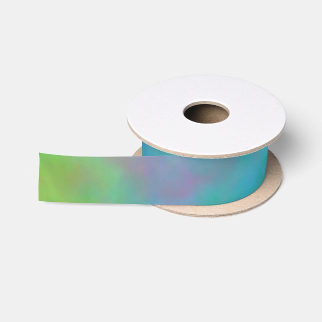 Lazo De Raso Baño de nubes arco iris (Carrete)