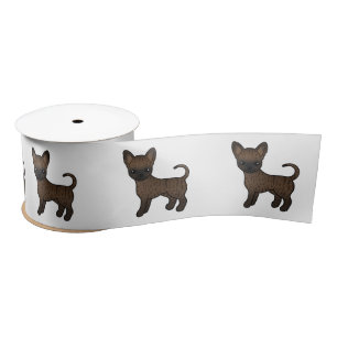 Lazo De Raso Barindle Smooth Coat Chihuahua Cute Cartog Dog