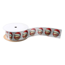 Lazo De Raso Baseball Lovers Christmas Ribbon