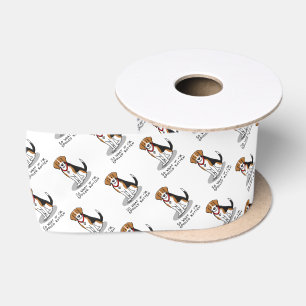 Lazo De Raso Beagle podrido podrido (tricolor 3) Perro Funny