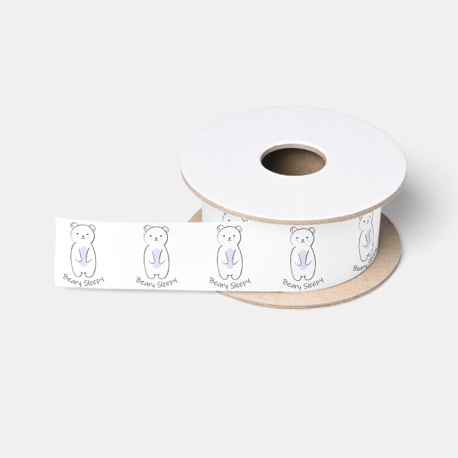 Lazo De Raso Beary Sleepy Bear (Carrete)