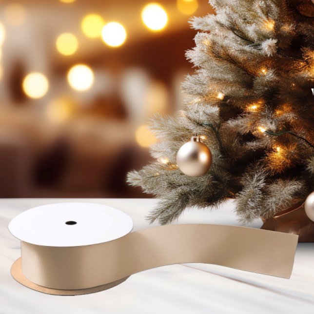 Lazo De Raso Beige clásico de marfil - cinta satinada (Subido por el creador)