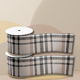 Lazo De Raso Beige Plaid