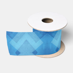 Lazo De Raso Bellos tonos azules con fondo estampado