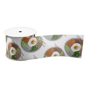 Lazo De Raso Bibimbap Cocina coreana Cocina Cocina Rice Huevo D