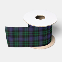Lazo De Raso Black Watch Tartán, Plaid