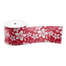 LAZO DE RASO BLUE HAWAII (RED) SATIN RIBBON